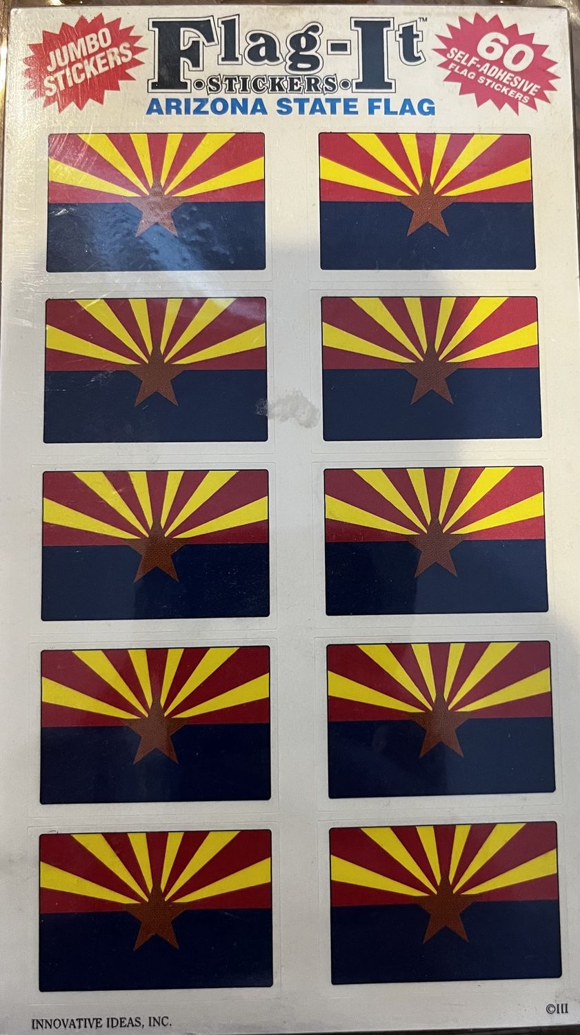 Arizona 60 Count Stickers