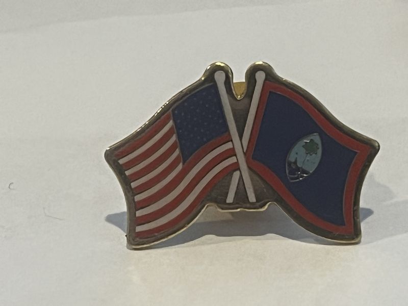 Guam / United States Pin
