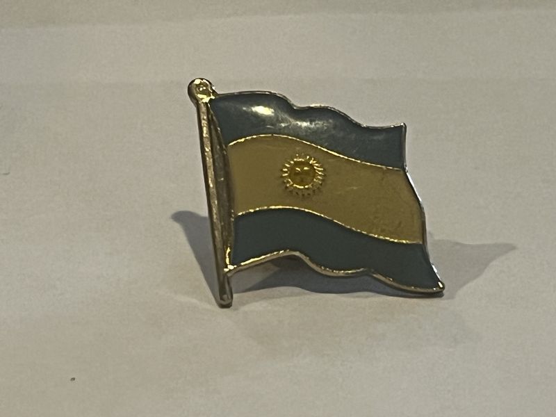 Argentina with Seal Pin