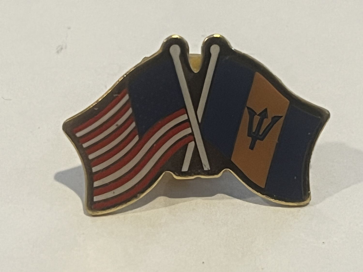 Barbados / United States Pin