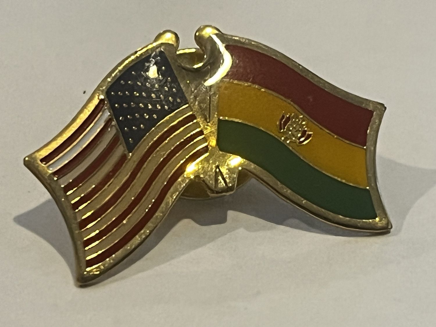 Bolivia / United States Pin