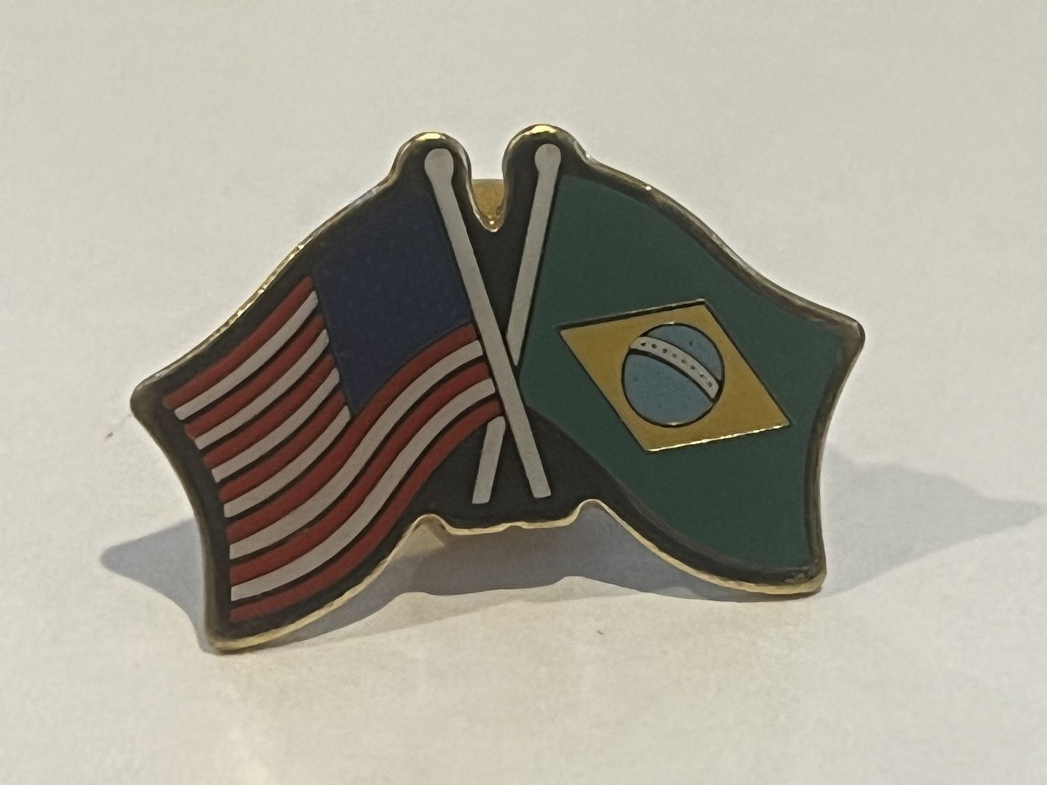 Brazil / United States Pin
