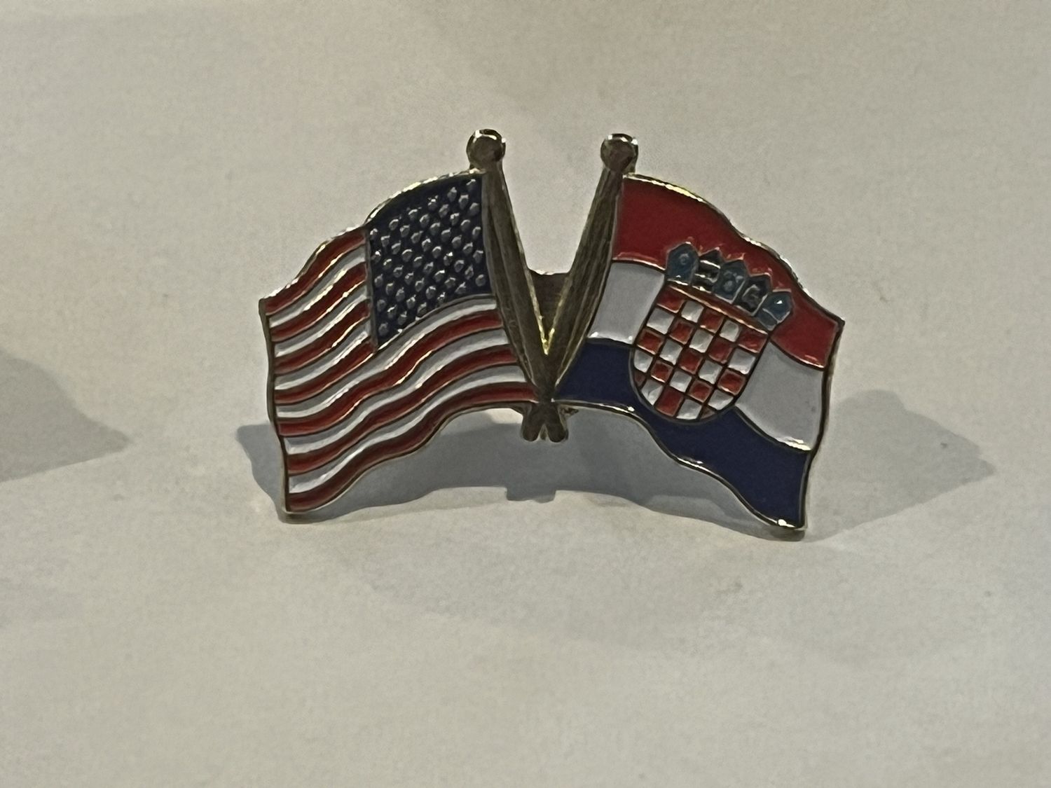 Croatia / United States Pin