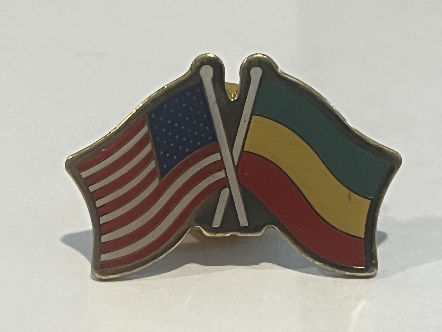 Ethiopia / United States Pin