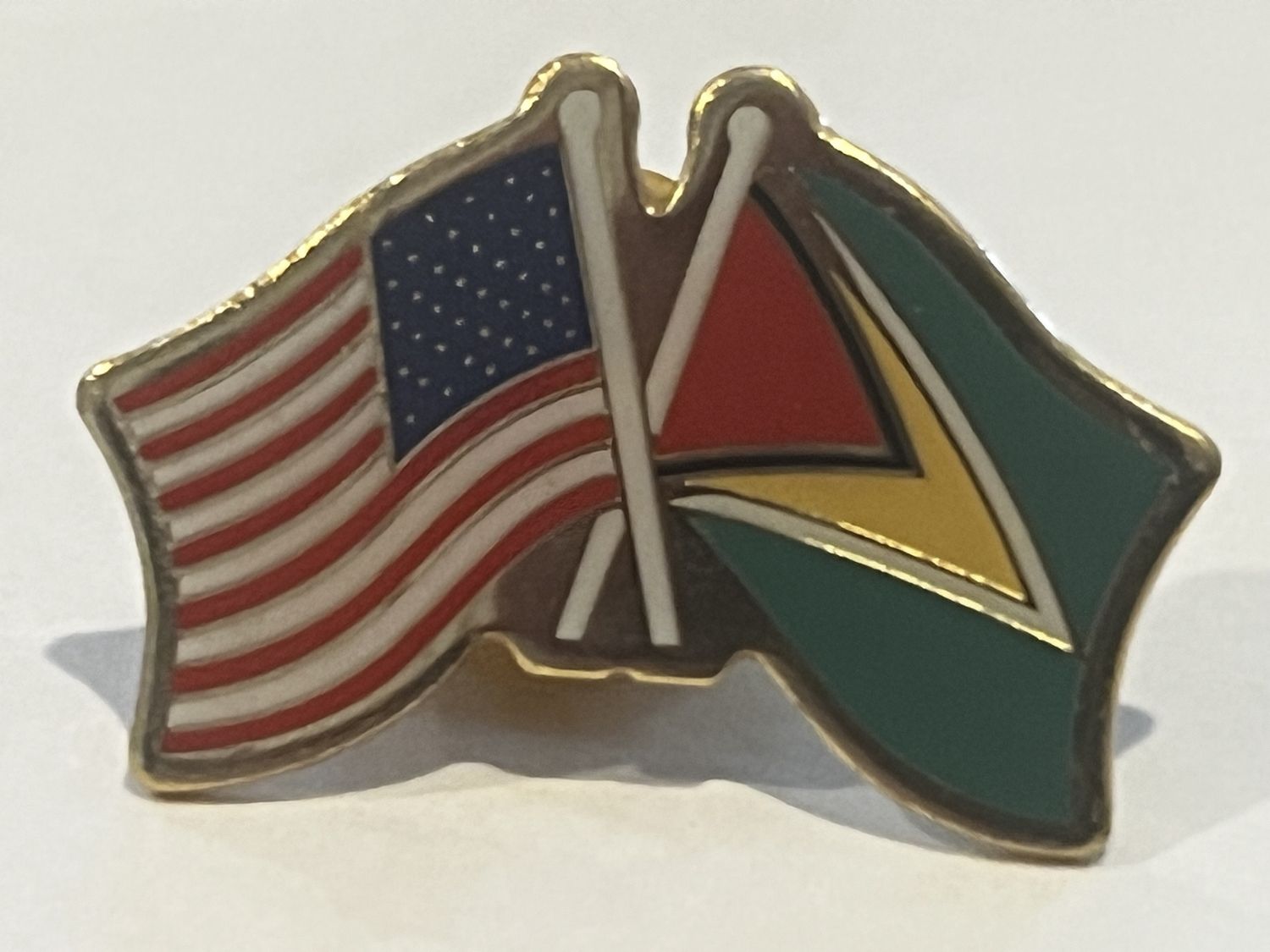 Guyana / United States Pin