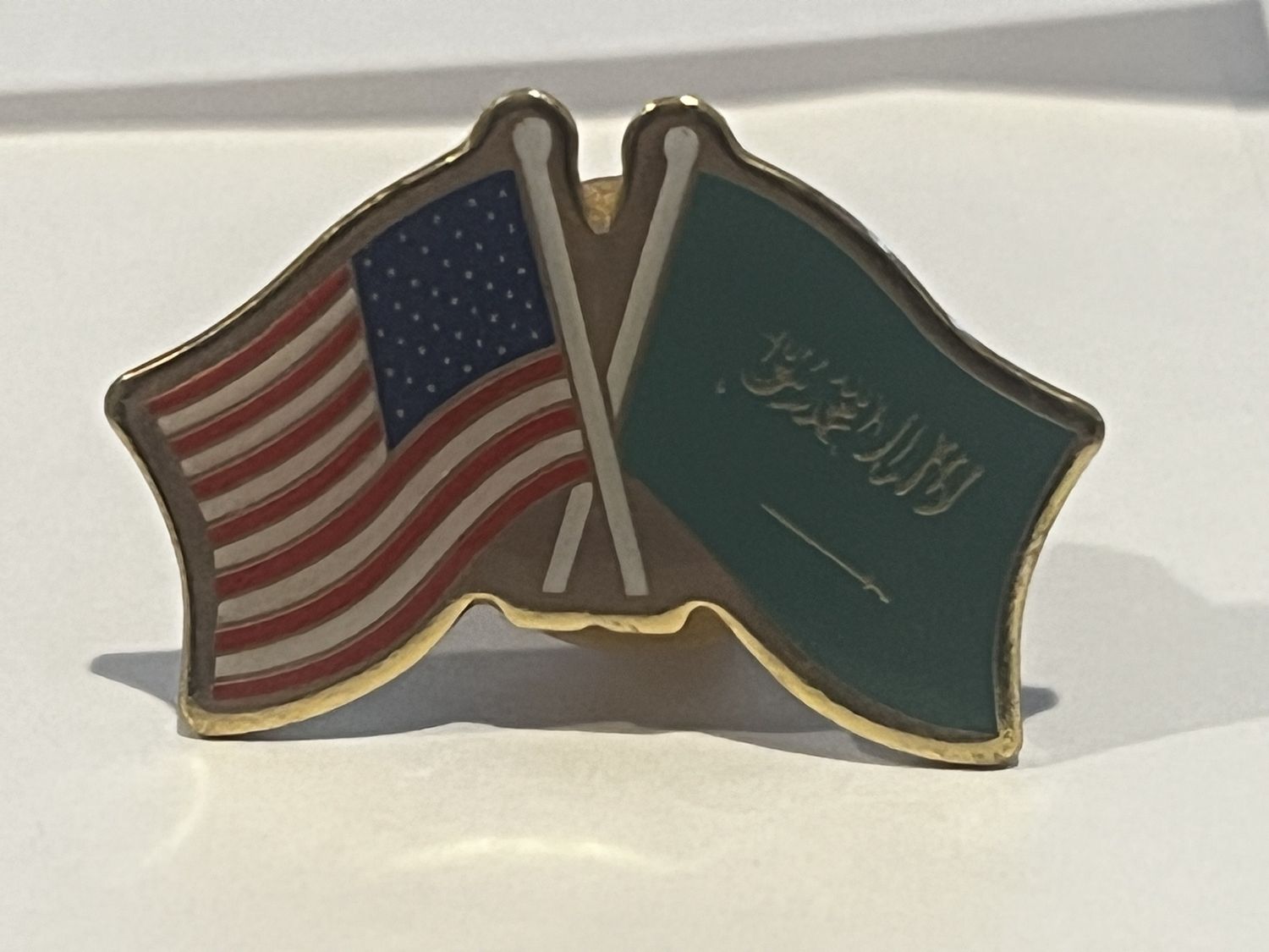 Saudi Arabia / United States Pin
