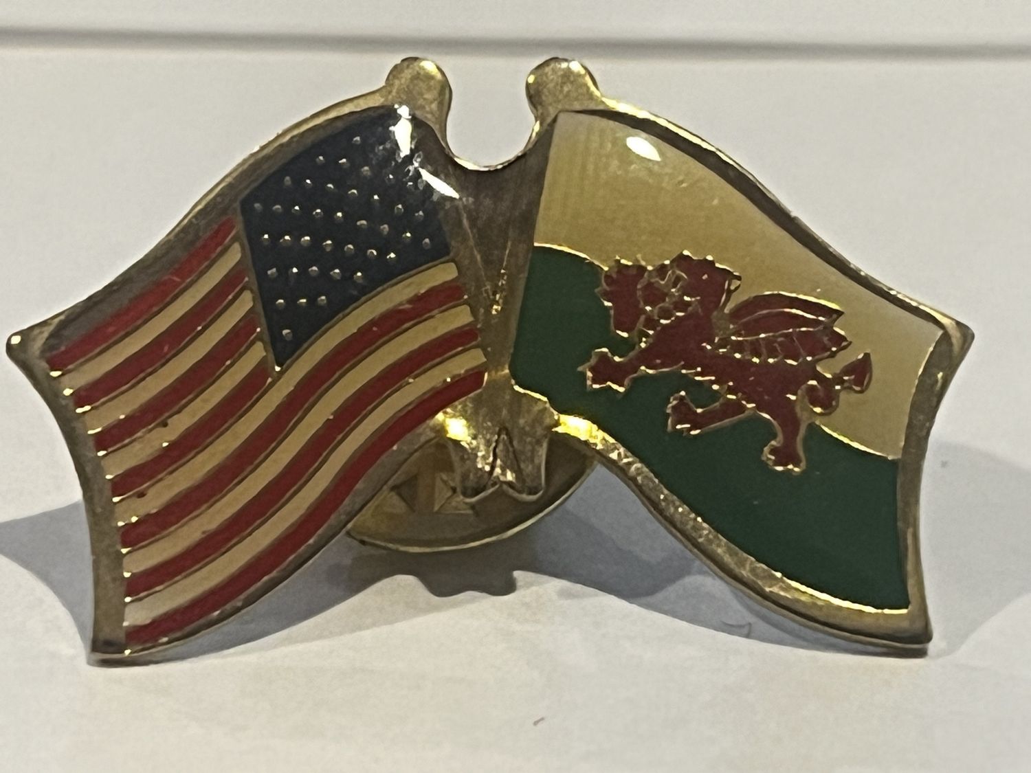 Wales / United States Pin