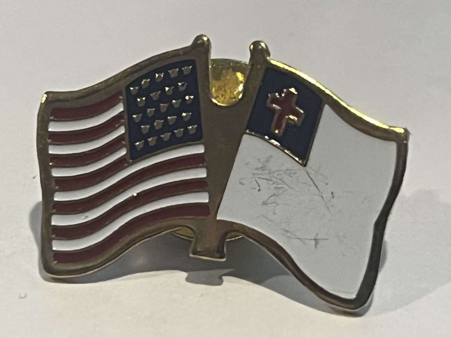 Christian / United States Pin
