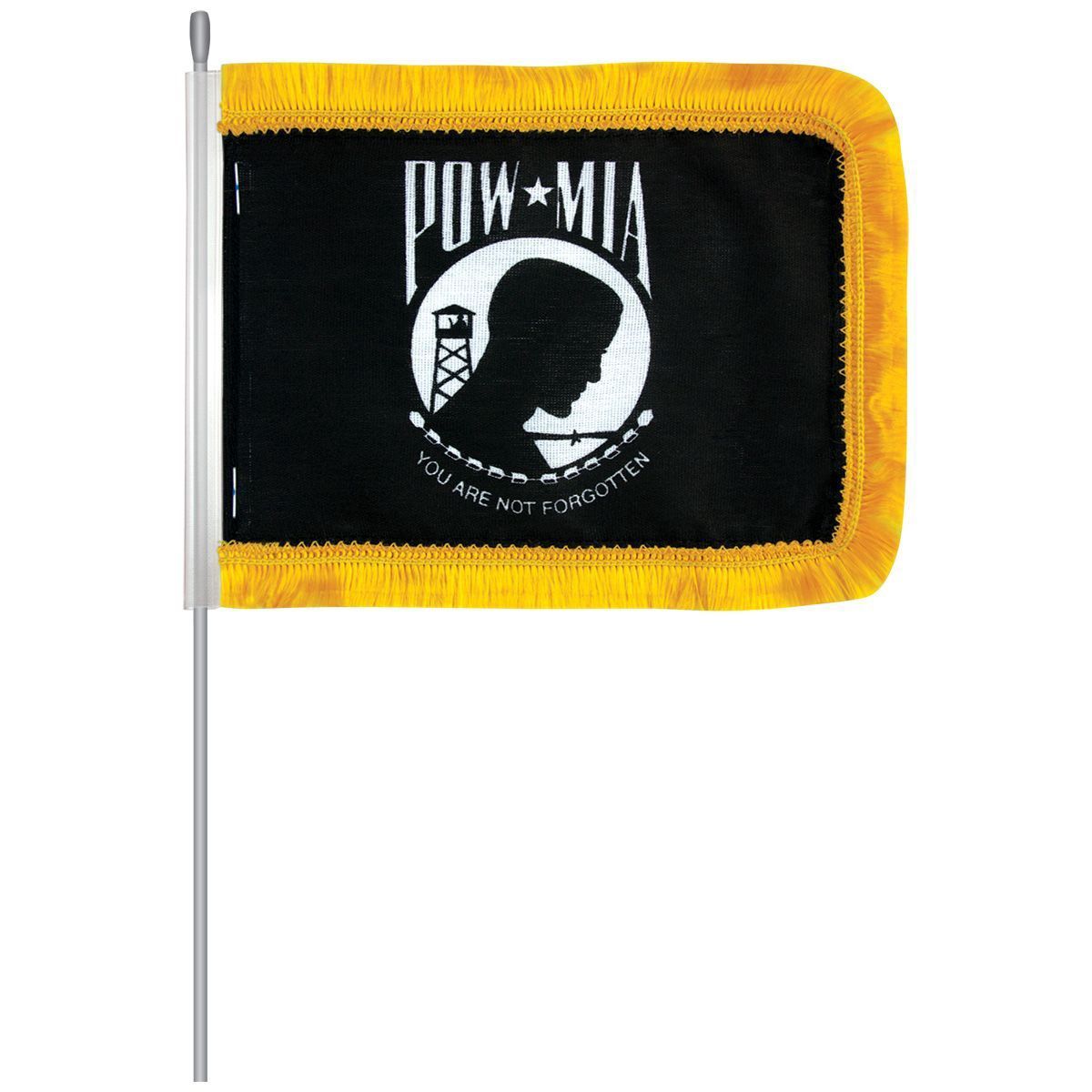 POW MIA Antenna Flag