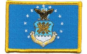 Air Force Iron on Patch