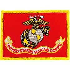 Marine Iron on Patch