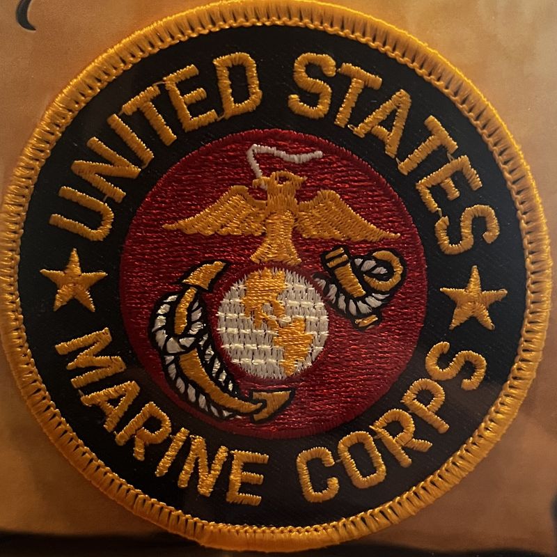 Marine Corp. Iron on Patch
