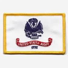 Army Iron on Patch