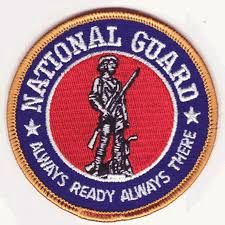 National Guard Iron on Patch