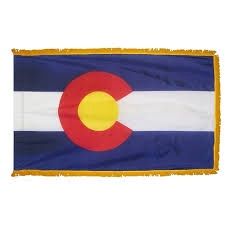 Colorado Freedom Flagpole Set