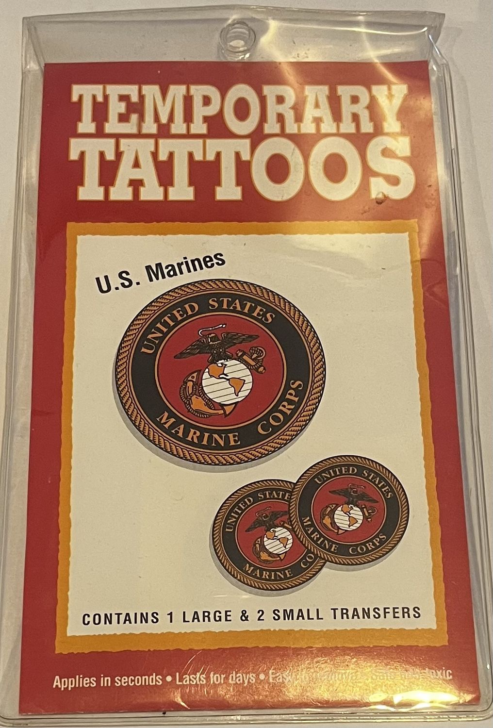 Marine Temporary Tattoos