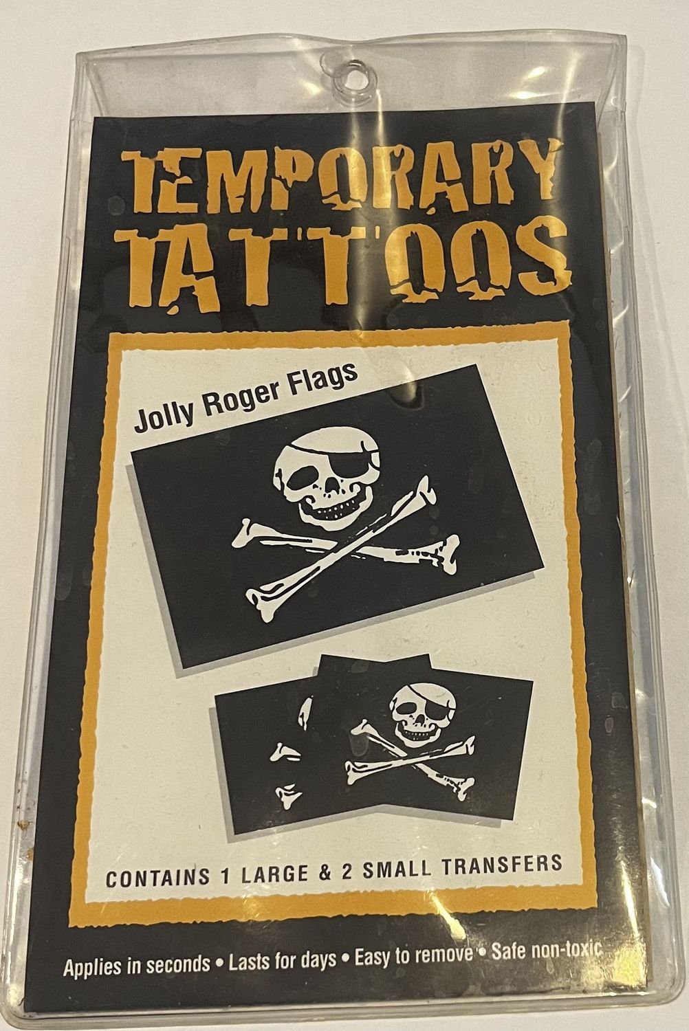 Jolly Roger - Pirate Temporary Tattoo