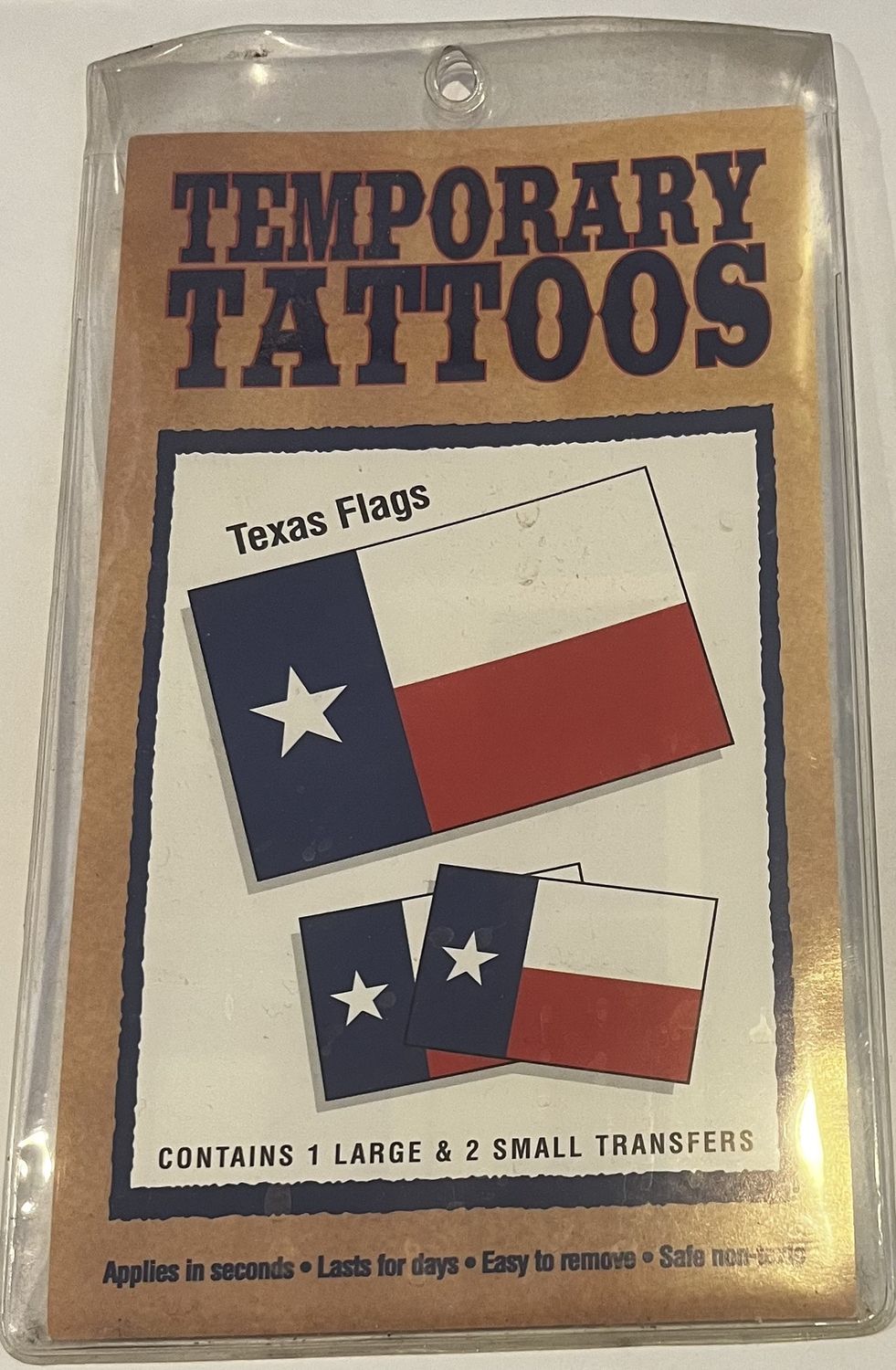 Texas Temporary Tattoo