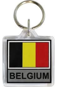 Belgium Key Chain