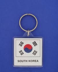 South Korea Key Chain