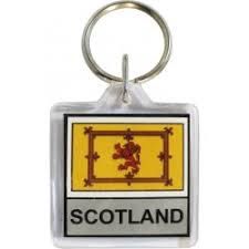 Scotland with Lion Key Chain