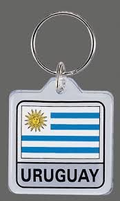 Uruguay Key Chain