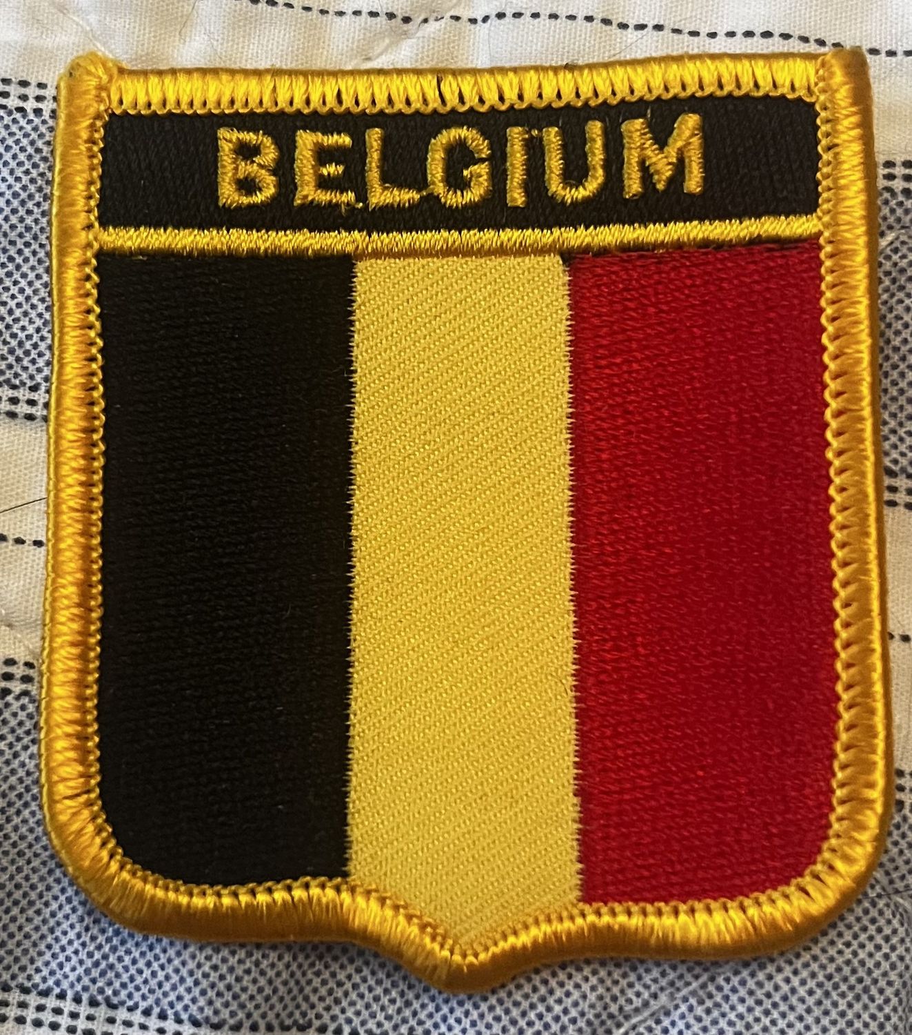 Belgium Shield Patch