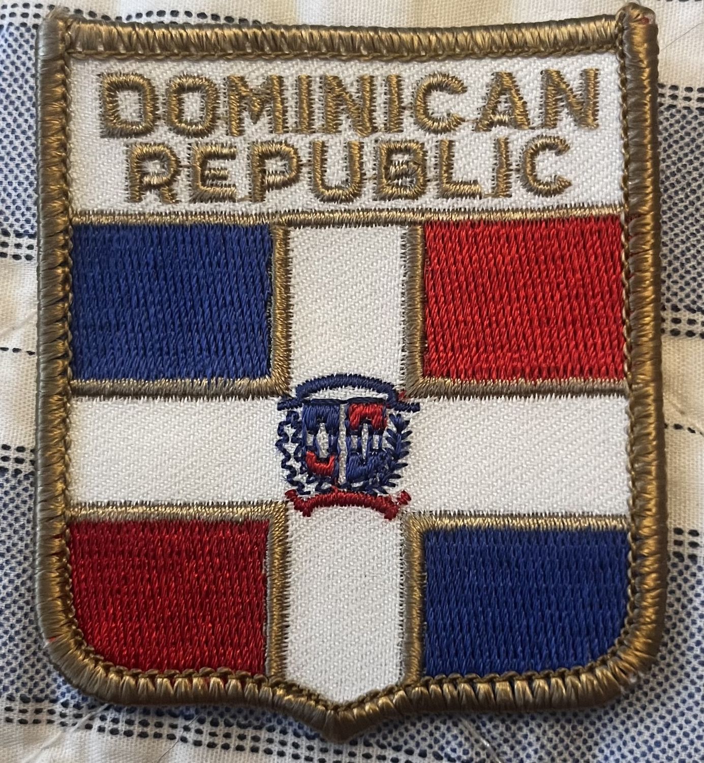 Dominican Republic Shield Patch