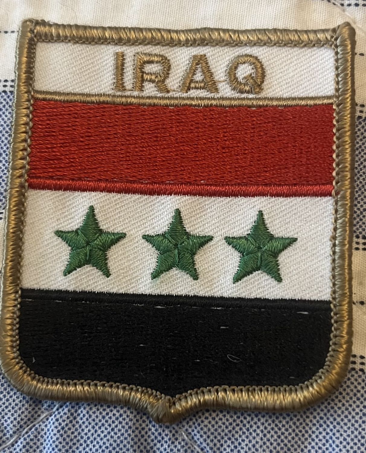 Iraq Shield Patch
