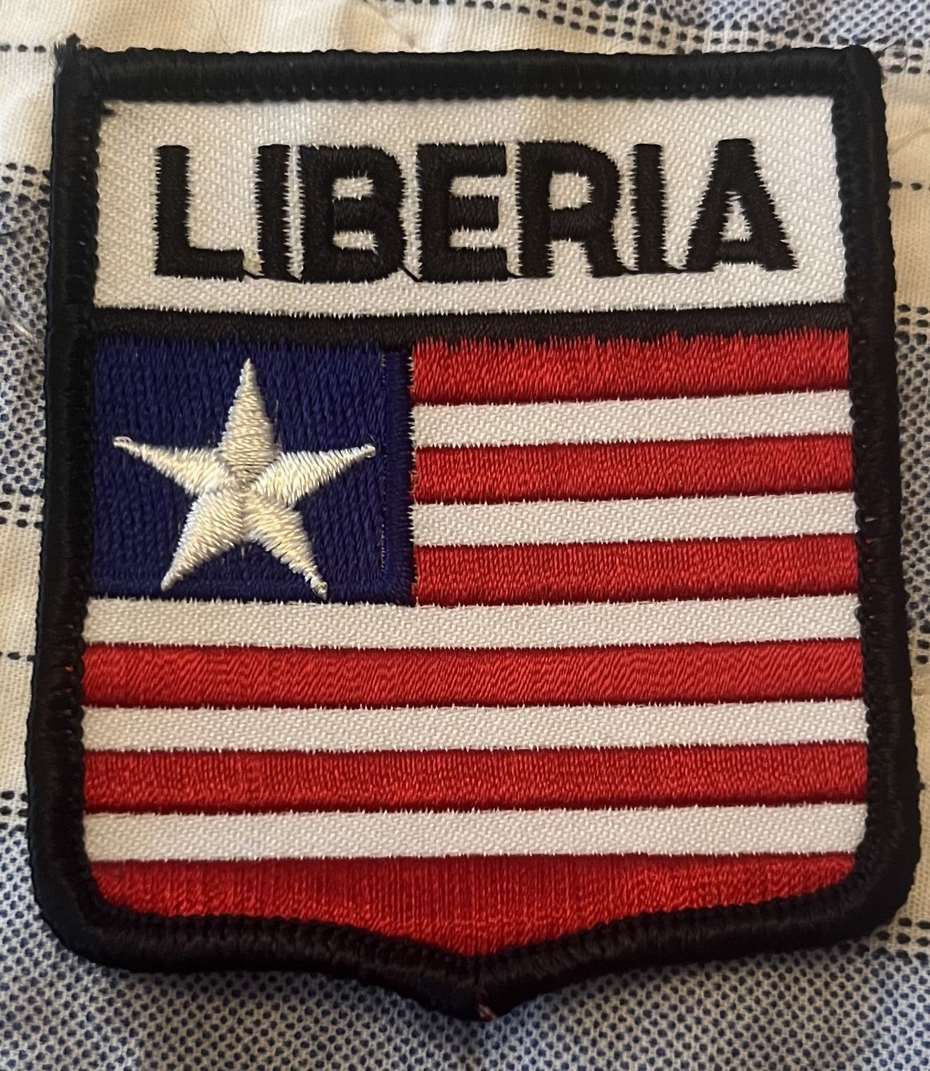 Liberia Shield Patch
