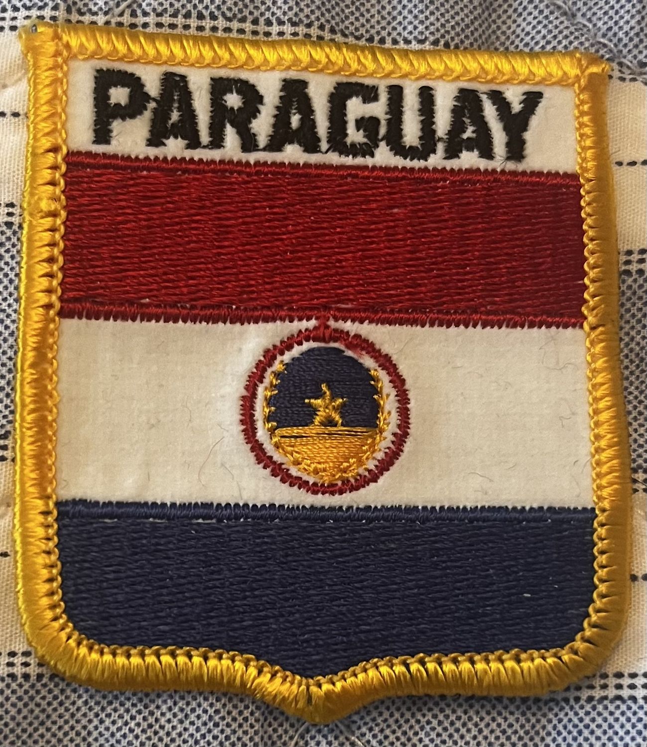 Paraguay Shield Patch