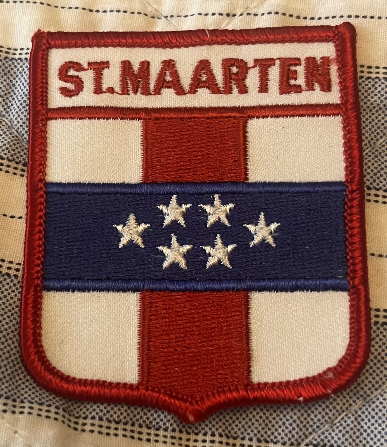 St. Maarten Shield Patch