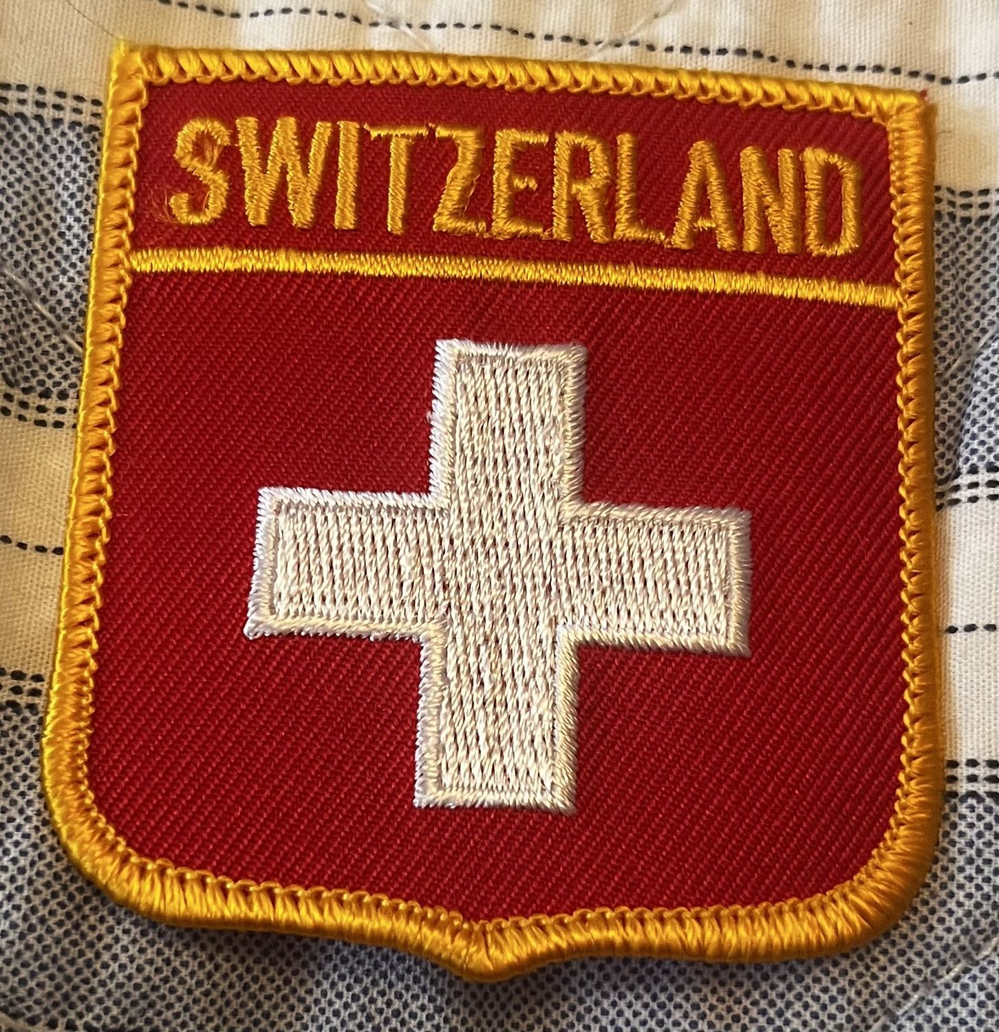 Switzerland Shield Patch