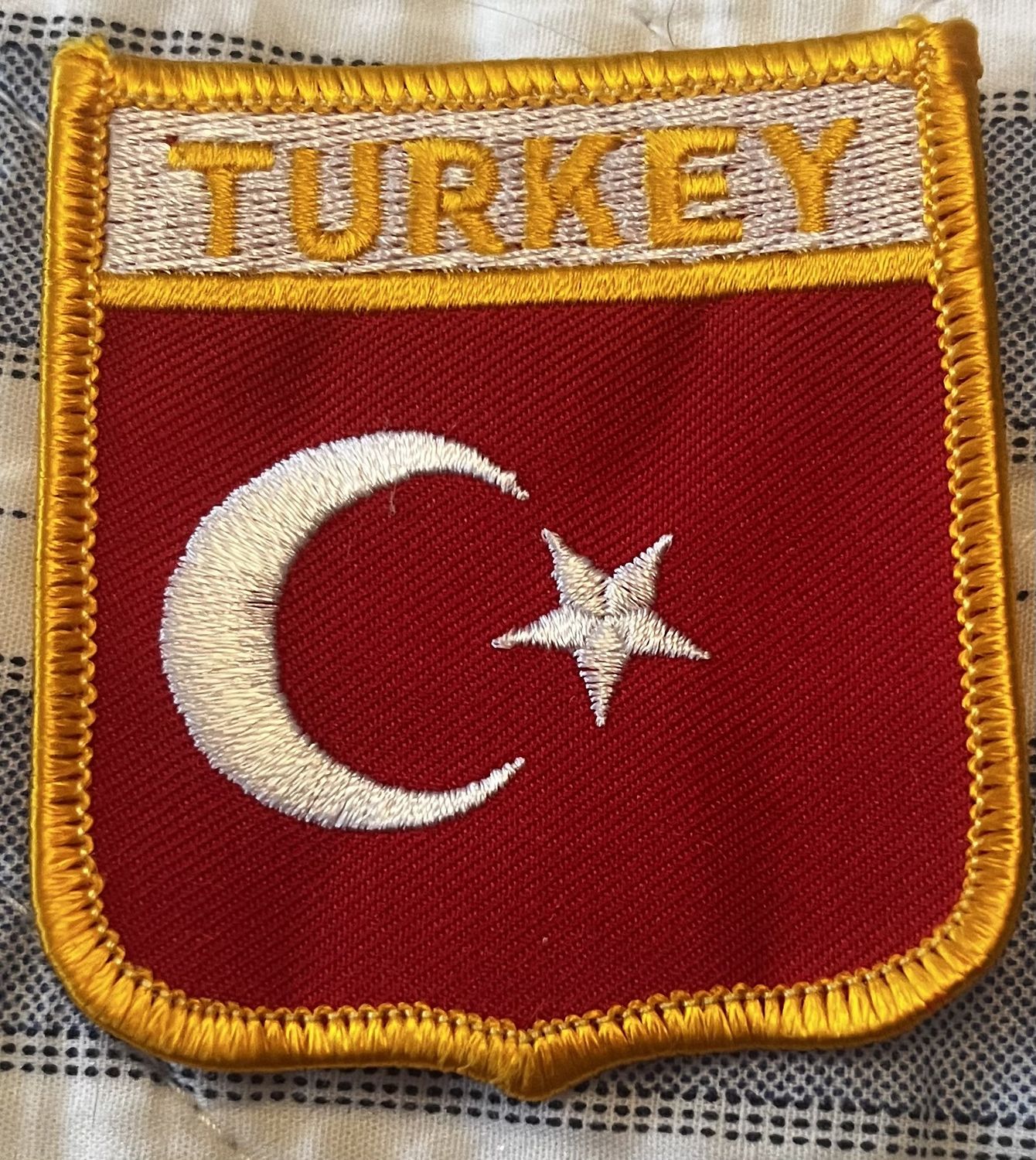 Turkey Shield Patch