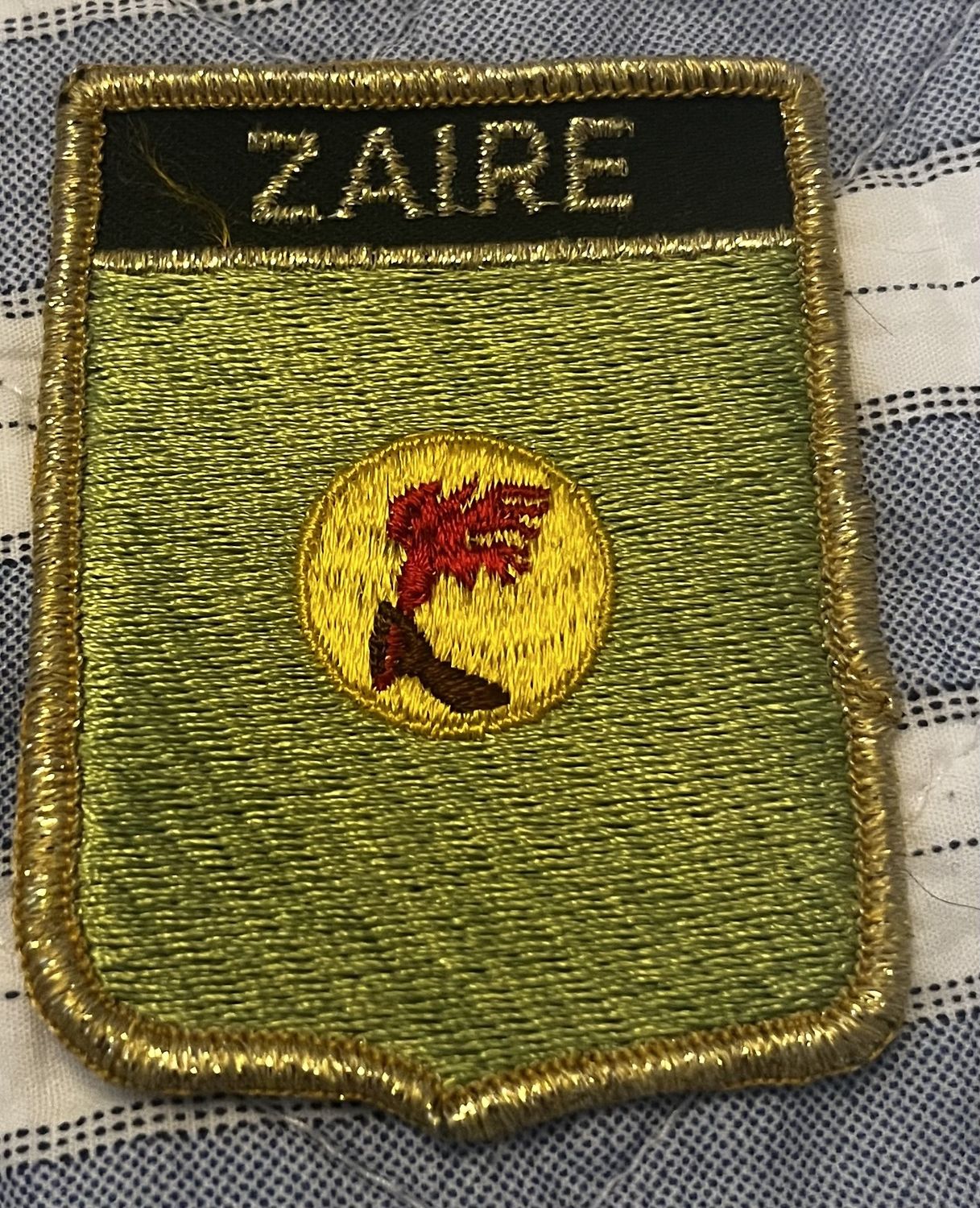 Zaire Shield Patch
