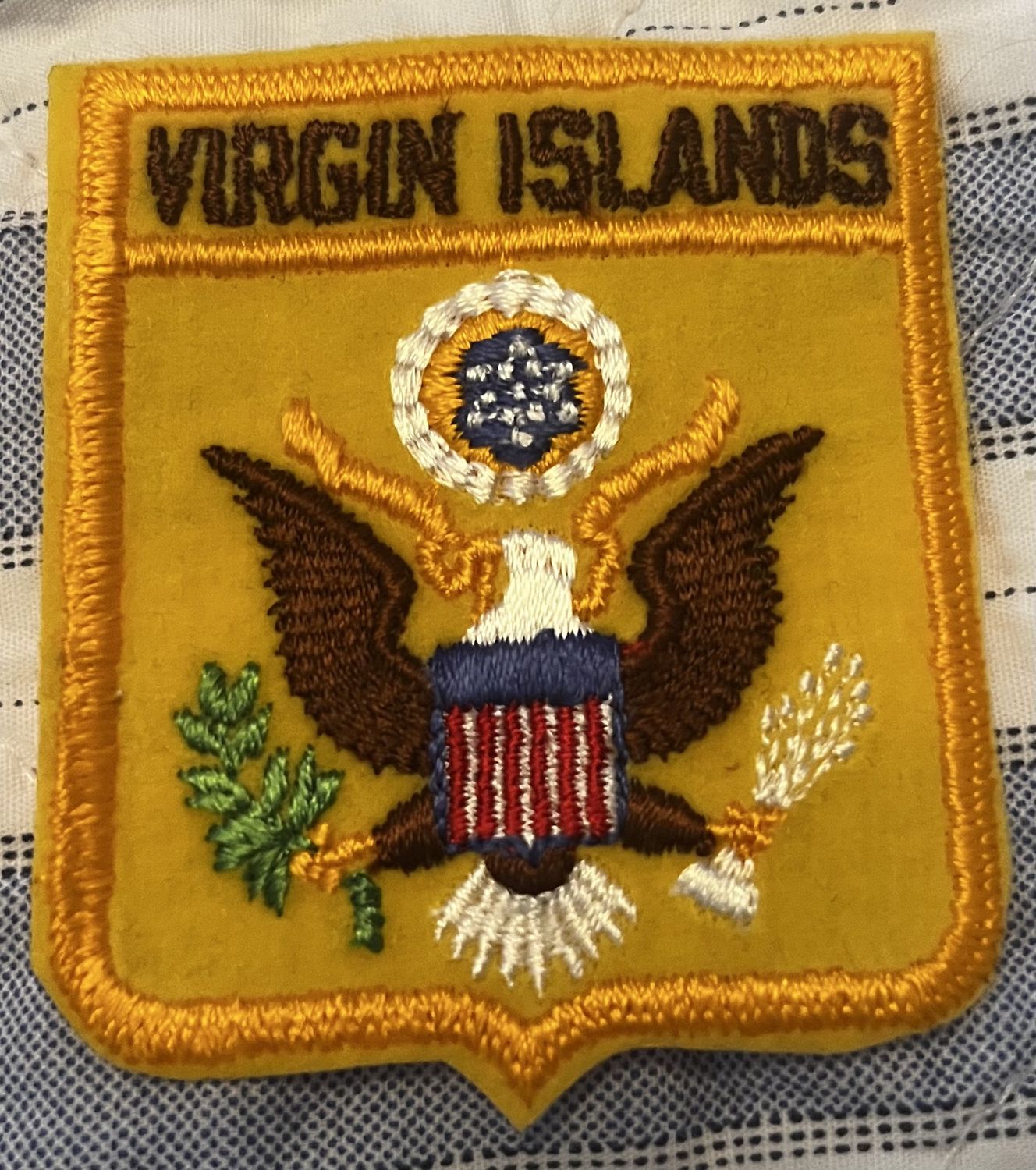 Virgin Islands Shield Patch