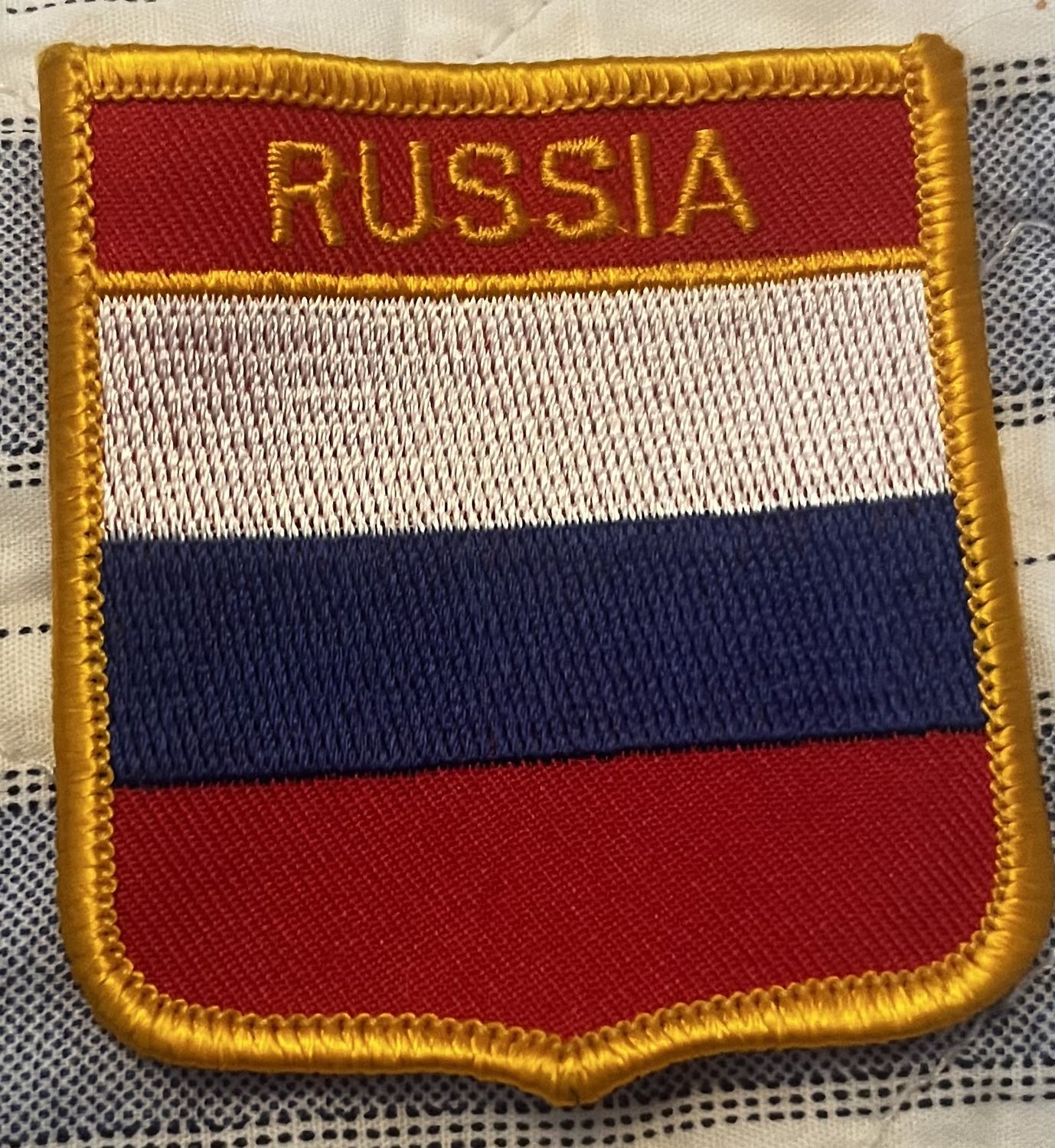 Russia Shield Patch