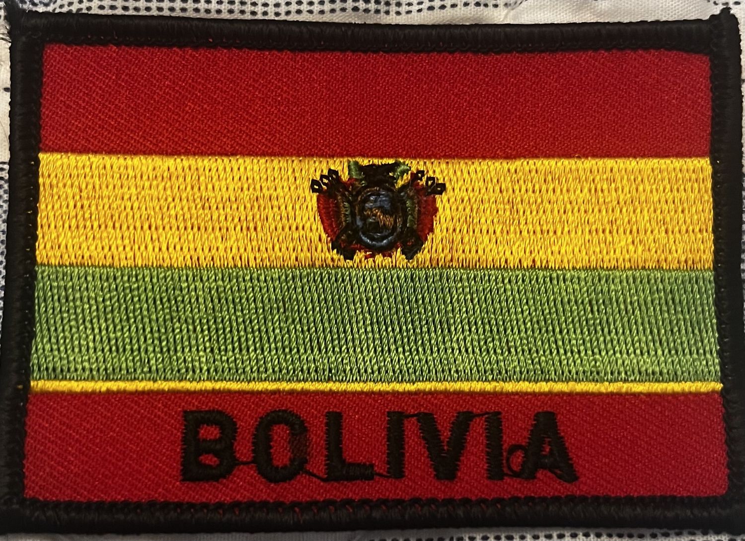 Bolivia Rectangle Patch
