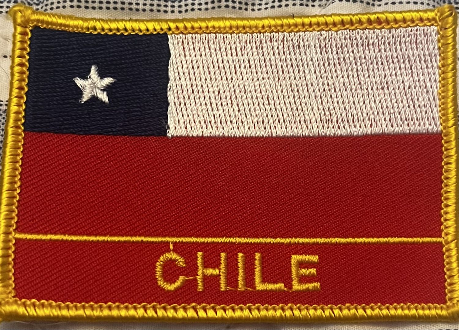 Chili Rectangle Patch