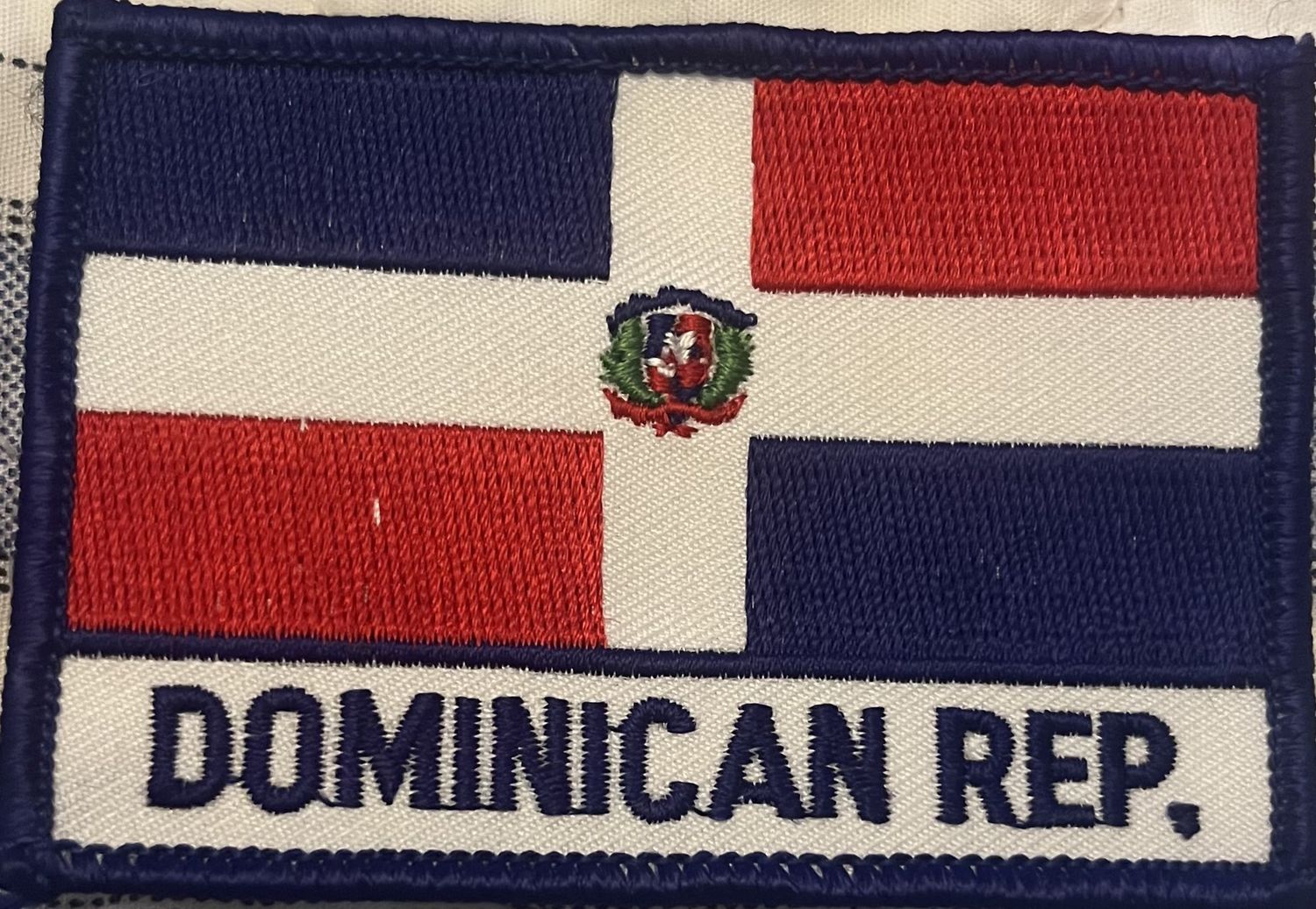 Dominican Republic Rectangle Patch