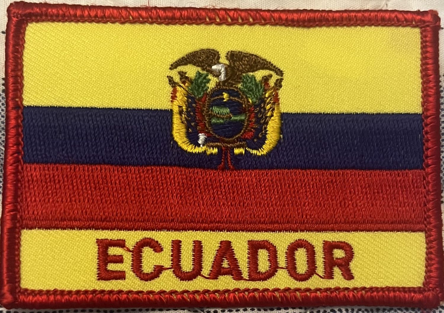 Ecuador Rectangle Patch