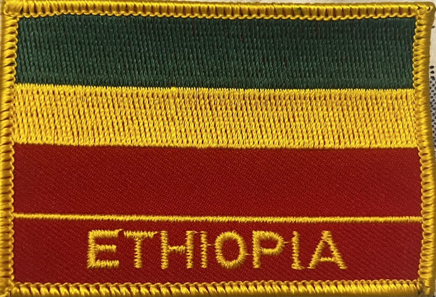 Ethiopia rectangle Patch