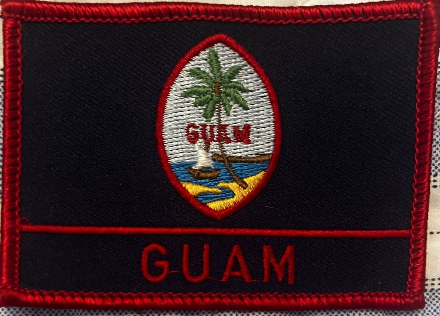Guam Rectangle Patch