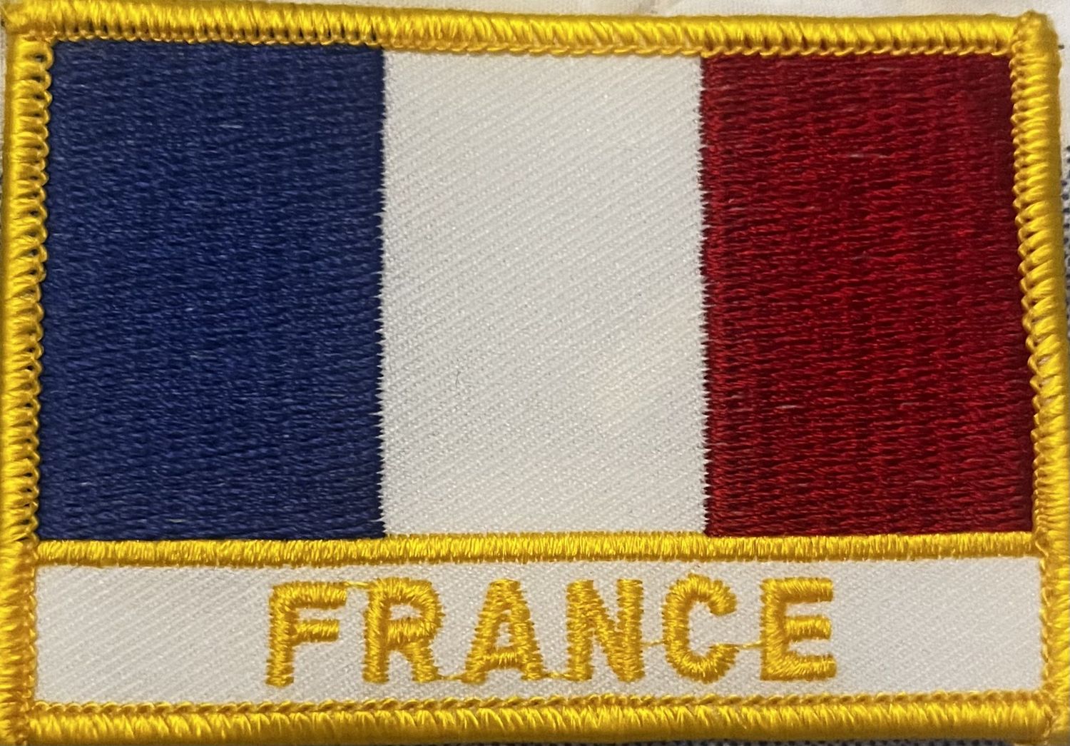 France Rectangle Patch