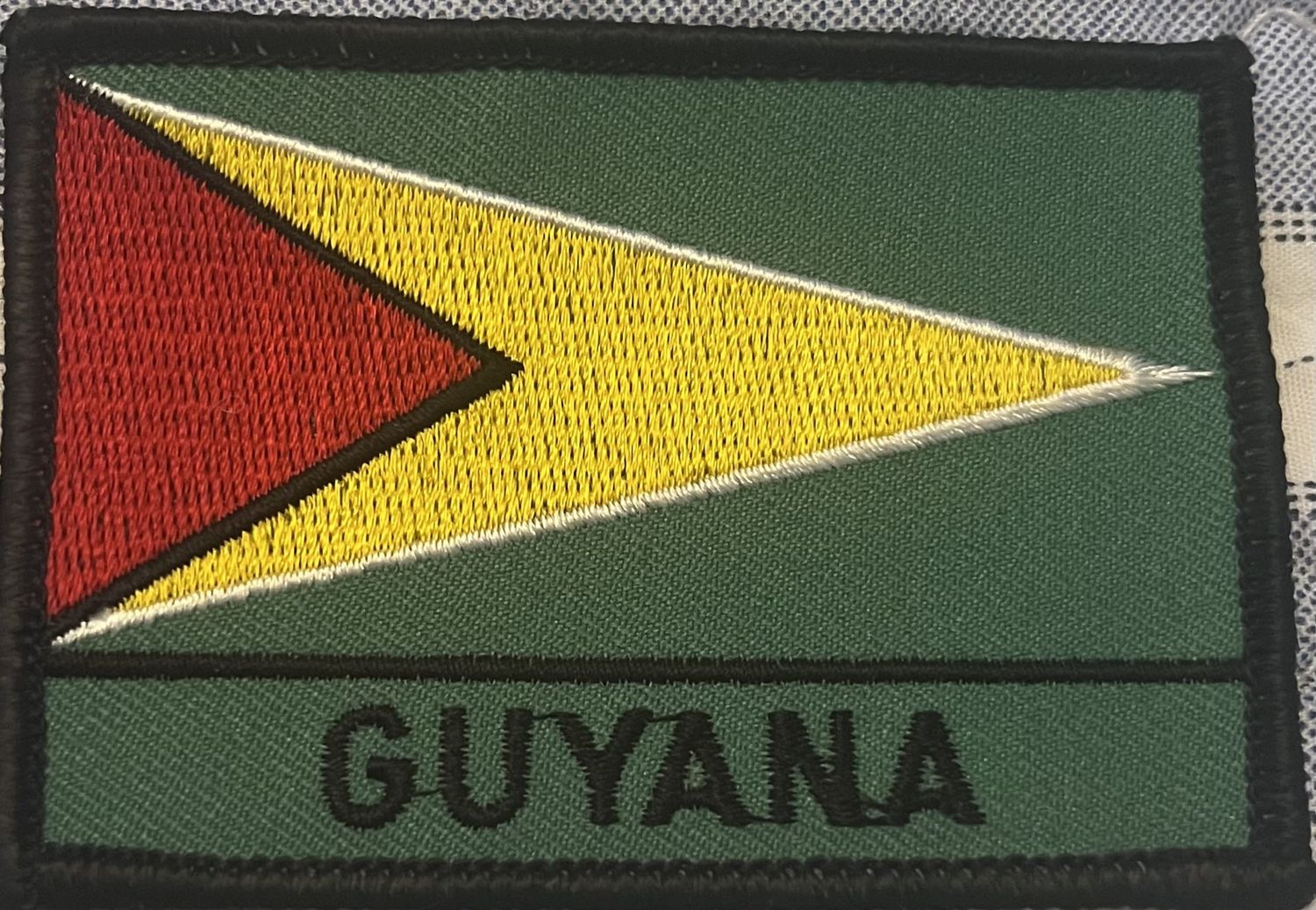 Guyana Rectangle Patch