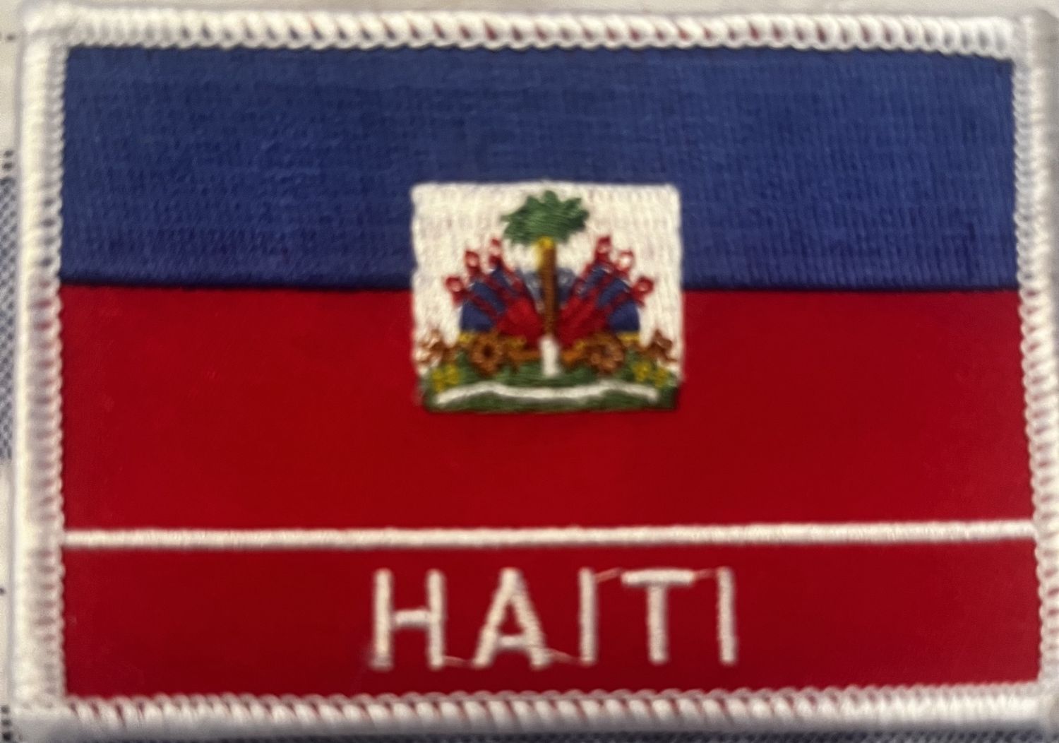 Haiti Rectangle Patch