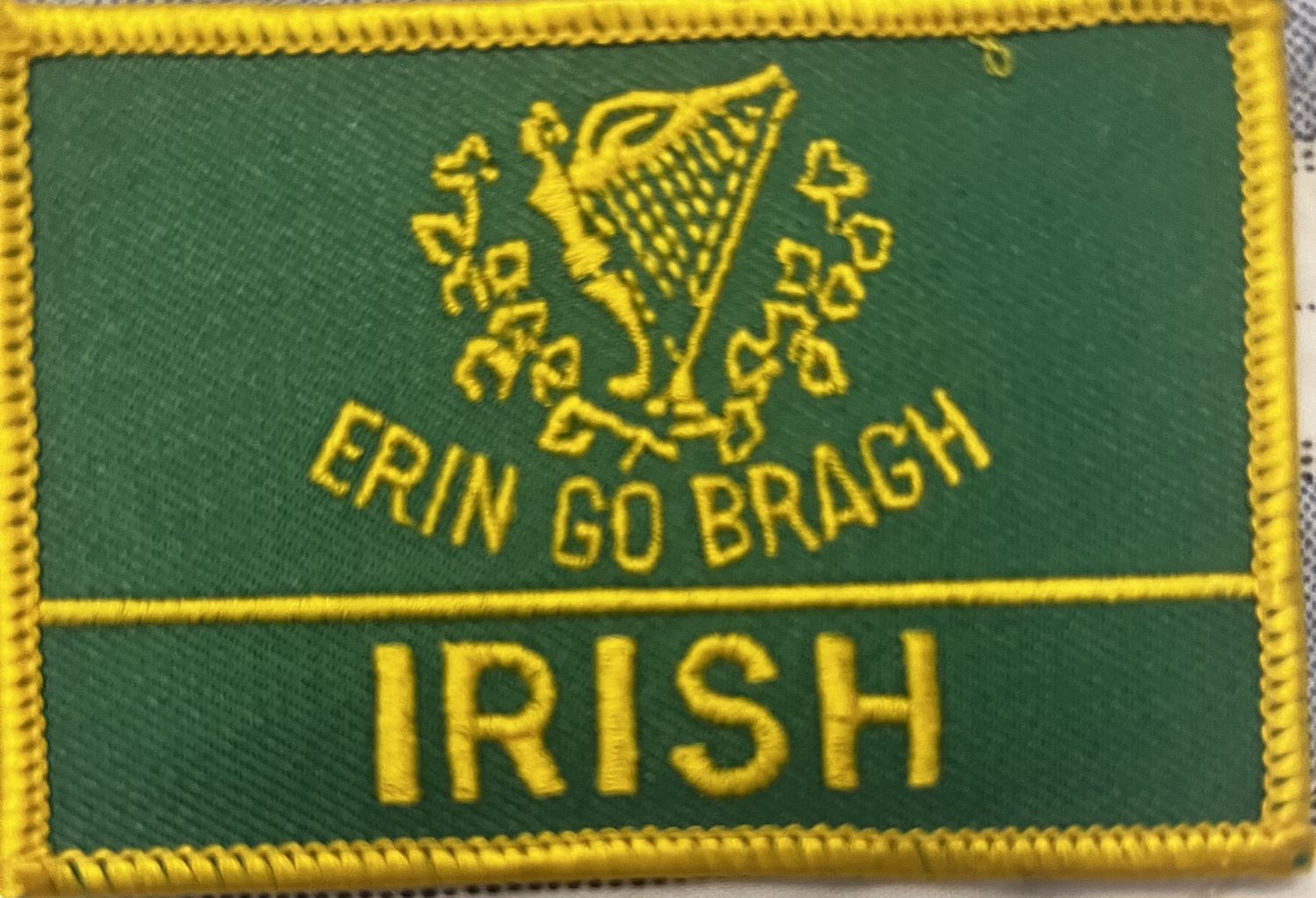 Erin Go Bragh Rectangle Patch