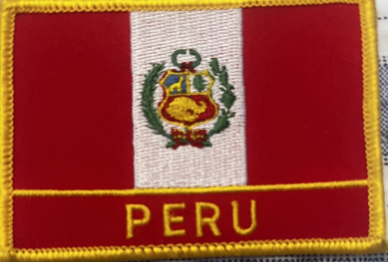 Peru Rectangle Patch