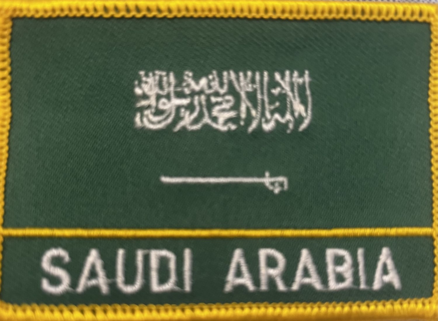 Saudi Arabia Rectangle Patch