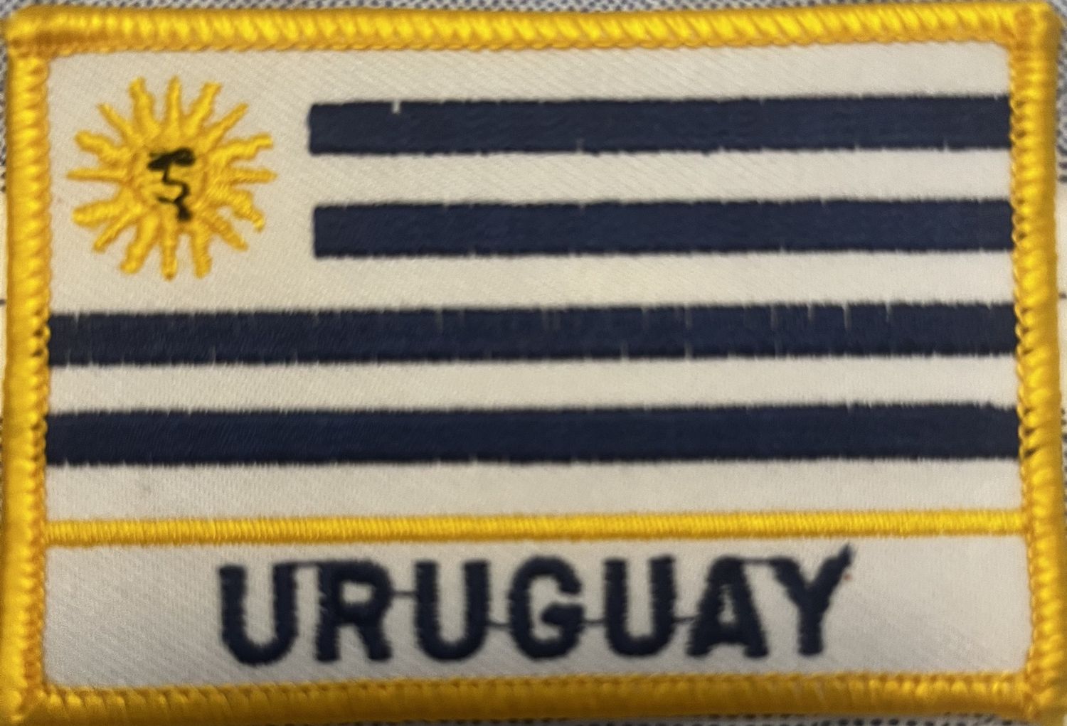 Uruguay Rectangle Patch
